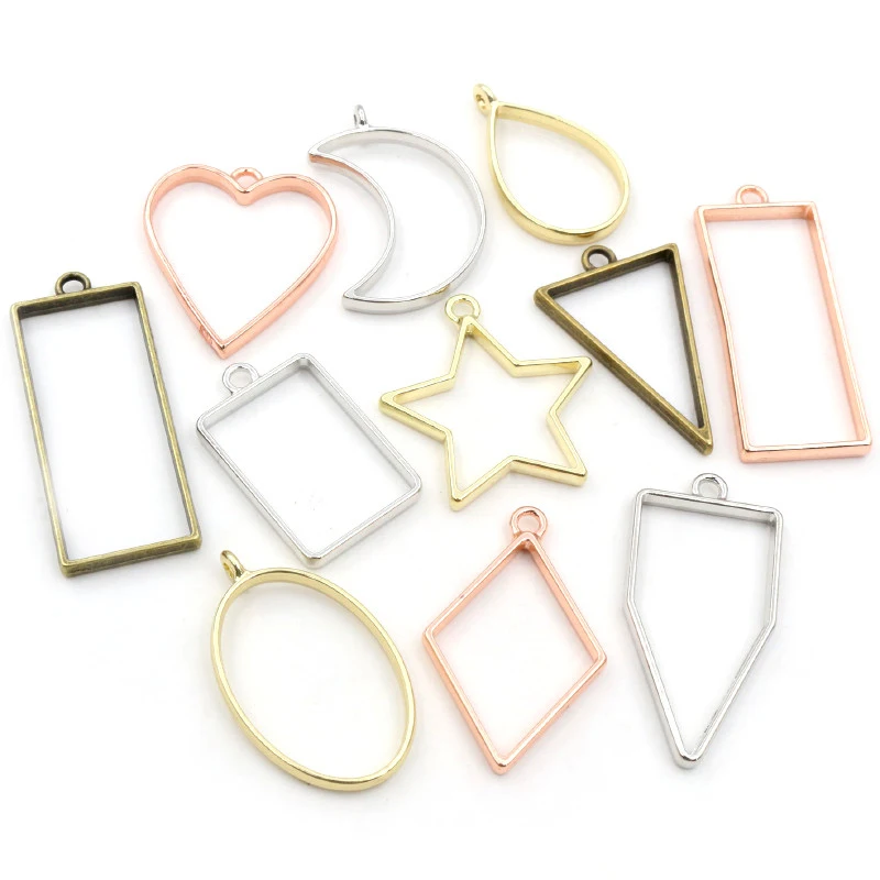 10pcs/Set Bronze Rhodium Gold Color High Quality Geometric Figure Charm Photo Frame Hollow Glue Pendant Charms DIY Handmade
10pcs/Set Bronze Rhodium Gold Color High Quality Geometric Figure Charm Photo Frame Hollow Glue Pendant Charms DIY Handmade