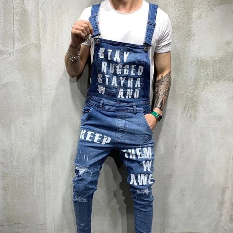 Rompers Denim Jumpsuits Printing 4 Colors Streetwear Rompers Plus Size For Men
Rompers Denim Jumpsuits Printing 4 Colors Streetwear Rompers Plus Size For Men