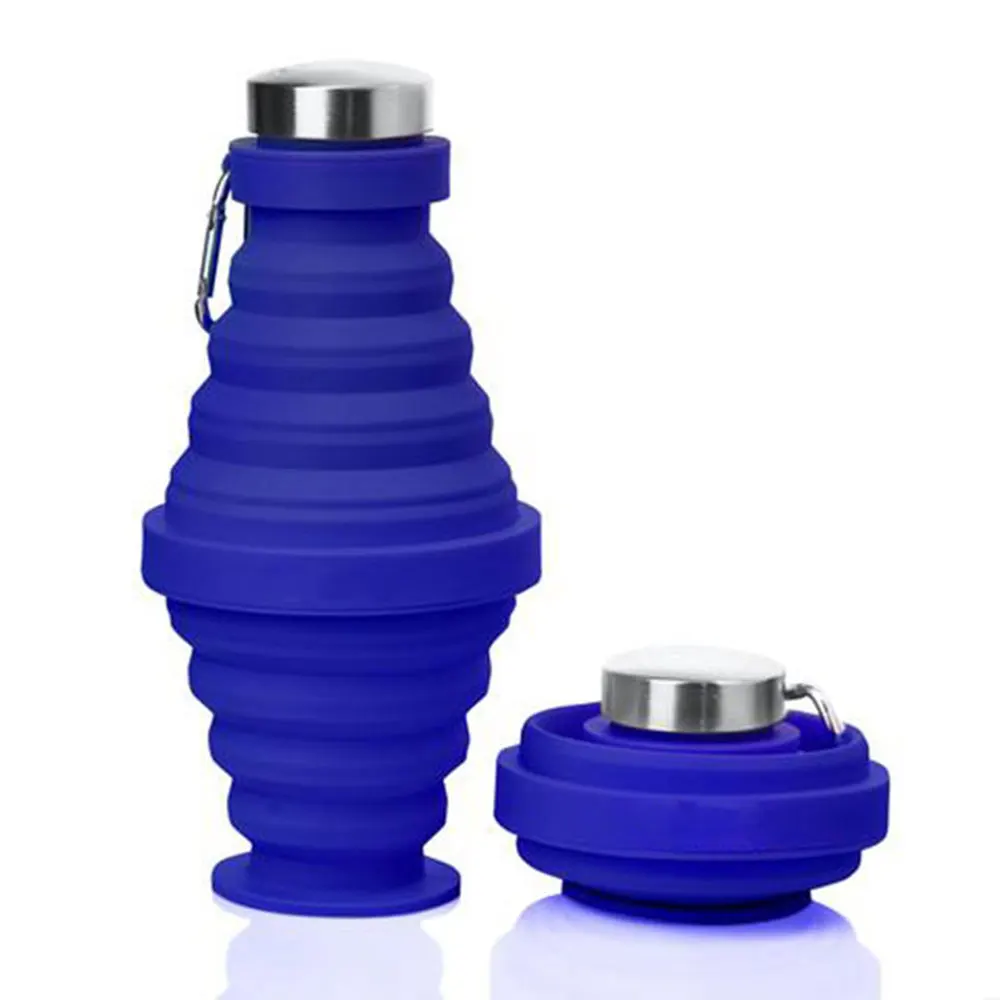 Silicone Bottles Portable Travel Camping Hiking Water Bottles Bpa Free, Green/blue/grey/pink
Silicone Bottles Portable Travel Camping Hiking Water Bottles Bpa Free, Green/blue/grey/pink