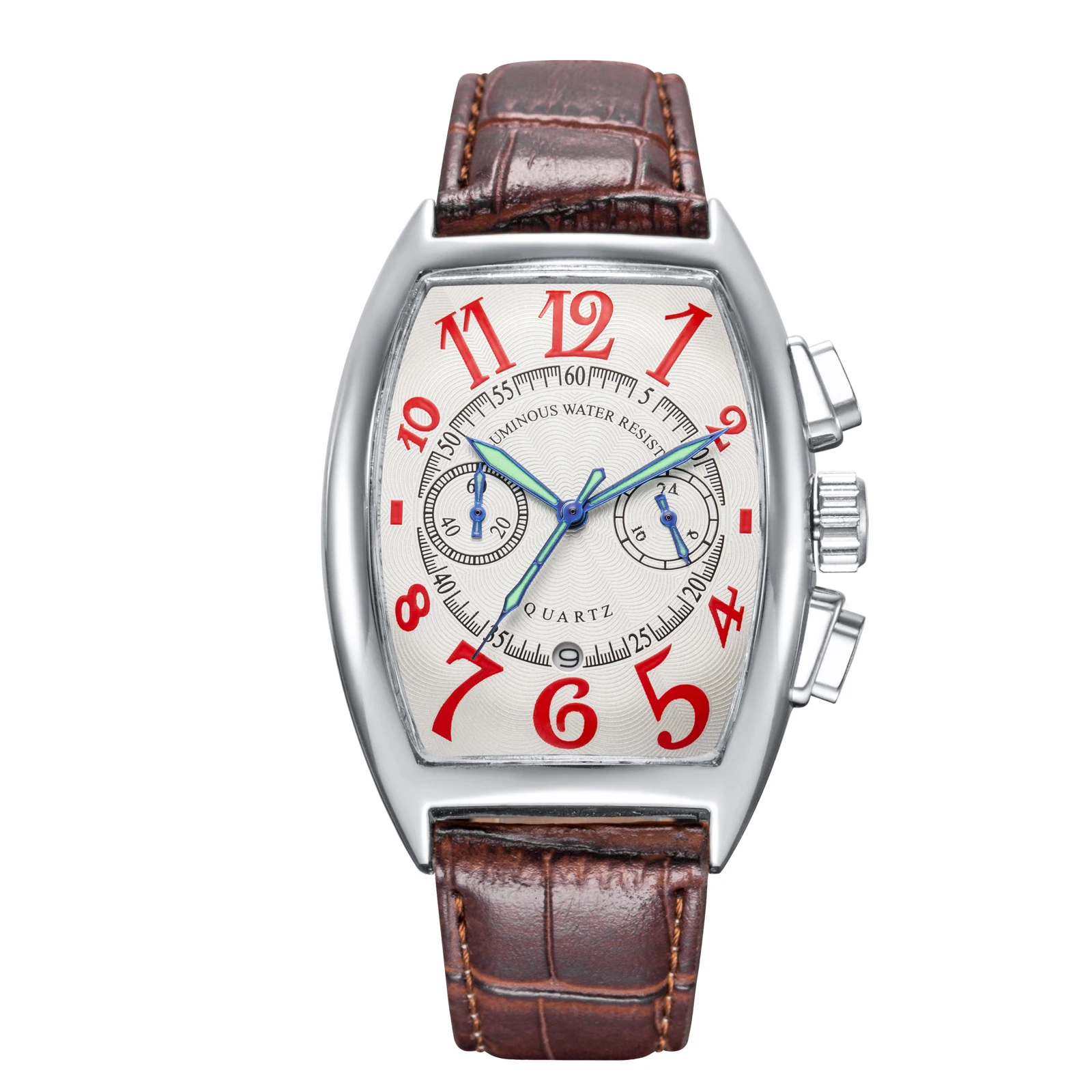 Waterproof Alloy Quartz Men'S Casual Business Wrist Watches Leather Band Luxury Men Watch Wa
Waterproof Alloy Quartz Men'S Casual Business Wrist Watches Leather Band Luxury Men Watch Wa