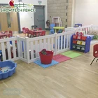 Good looking pvc removable indoor children playground picket fence