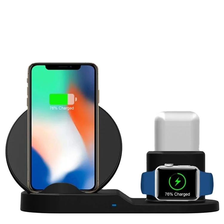 N30 New design 10W Qi Fast Wireless Charger upgrade chip 3 in 1 wireless charger for smart Mobile Phone Watch Earphones, Black,white
N30 New design 10W Qi Fast Wireless Charger upgrade chip 3 in 1 wireless charger for smart Mobile Phone Watch Earphones, Black,white