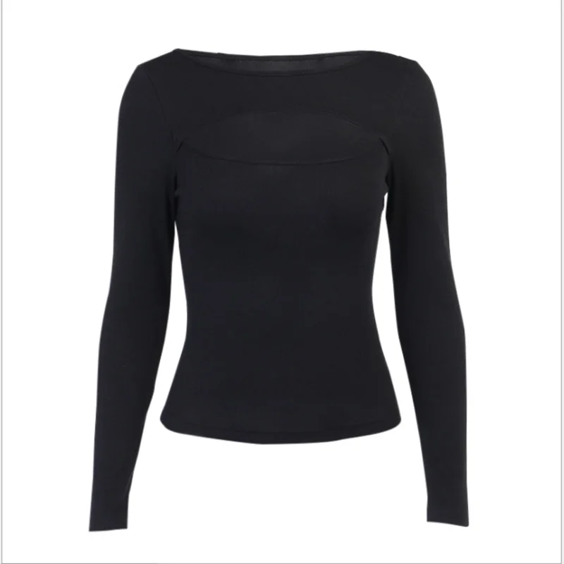 Sexy women t-shirt rib long sleeves women tops sexy and fashion, Black/pink/white/brown/apricot
Sexy women t-shirt rib long sleeves women tops sexy and fashion, Black/pink/white/brown/apricot