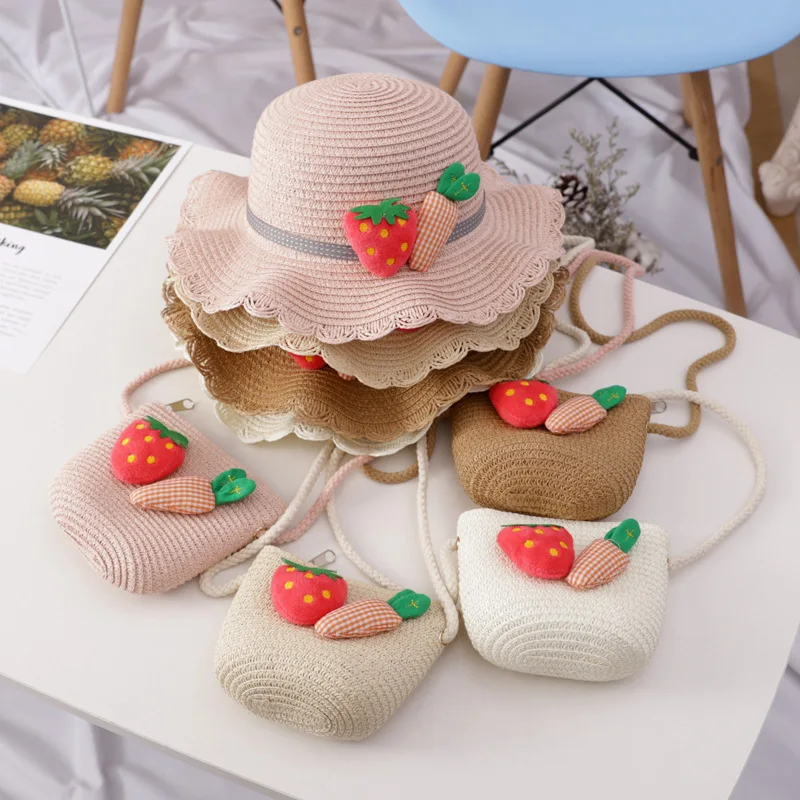 2022 New Bags fresh Holiday children's straw summer Handbags girl travel wild beach accessories Sweet bag set, 4 colors
2022 New Bags fresh Holiday children's straw summer Handbags girl travel wild beach accessories Sweet bag set, 4 colors