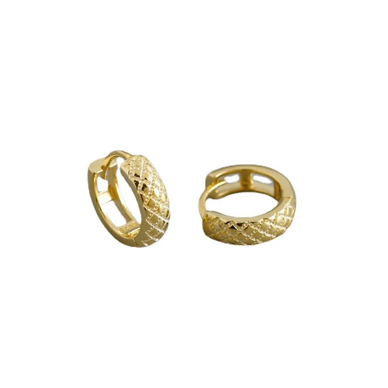 Factory Wholesale Silver Jewelry 925 Sterling Earring Fabric Surface Earrings Fashion Earrings, As picture
Factory Wholesale Silver Jewelry 925 Sterling Earring Fabric Surface Earrings Fashion Earrings, As picture
