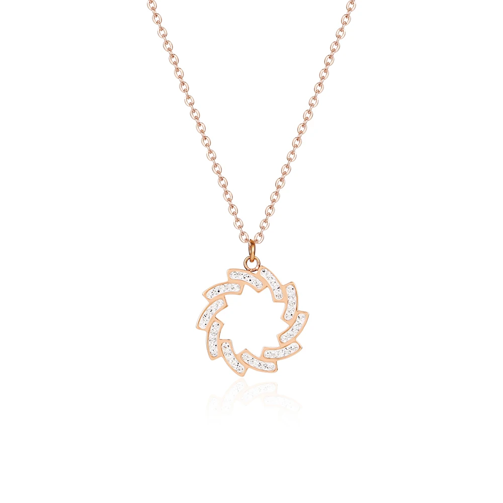 Wholesale 2021 Hot Selling Rose Gold Plated Crystal Stainless Steel Jewelry Pendant Necklace DIY 316 Jewelry Set, Rose gold/steel/gold
Wholesale 2021 Hot Selling Rose Gold Plated Crystal Stainless Steel Jewelry Pendant Necklace DIY 316 Jewelry Set, Rose gold/steel/gold