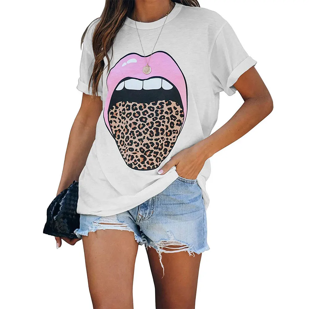 2021 spring and summer new women's clothing new fashion printing series T-shirt shirts for women
2021 spring and summer new women's clothing new fashion printing series T-shirt shirts for women