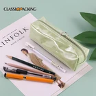 Pencil Case Hot Sale PVC Clear Pencil Case Custom Cute Canvas Zipper Pencil Pouch For Girls