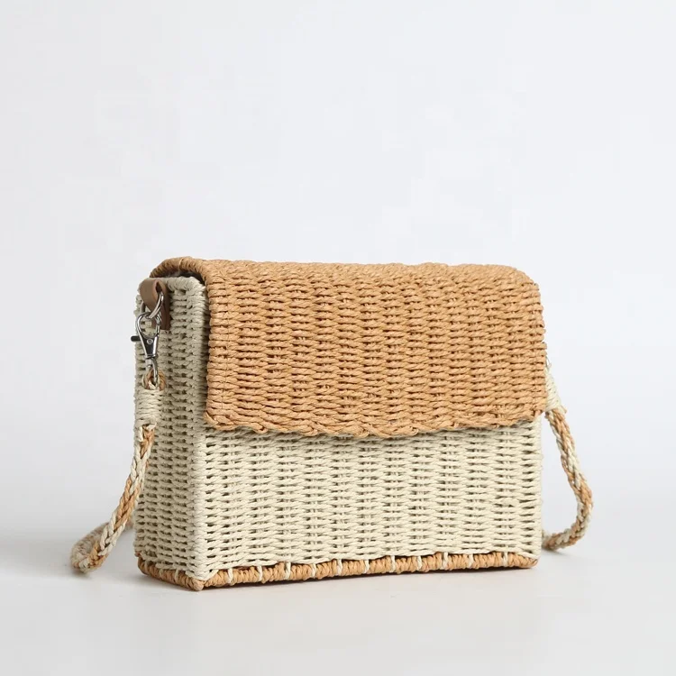 Wholesale women straw beach bag 2021 fashion simple handmade single shoulder handbags, Beige mix khaki
Wholesale women straw beach bag 2021 fashion simple handmade single shoulder handbags, Beige mix khaki