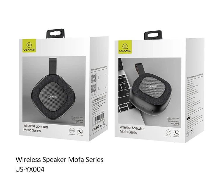 Usams High quality Mofa Series Hands-free Wireless Mini AUX Speaker - ANKUX.COM