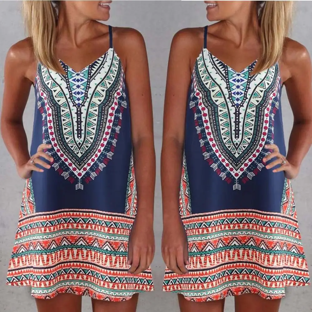 Bohemian Print Camisole Dress Romper Clearances Women Camouflage O-Neck Sleeveless Off Shoulder Bandage Casual Jumpsuits 
Bohemian Print Camisole Dress Romper Clearances Women Camouflage O-Neck Sleeveless Off Shoulder Bandage Casual Jumpsuits