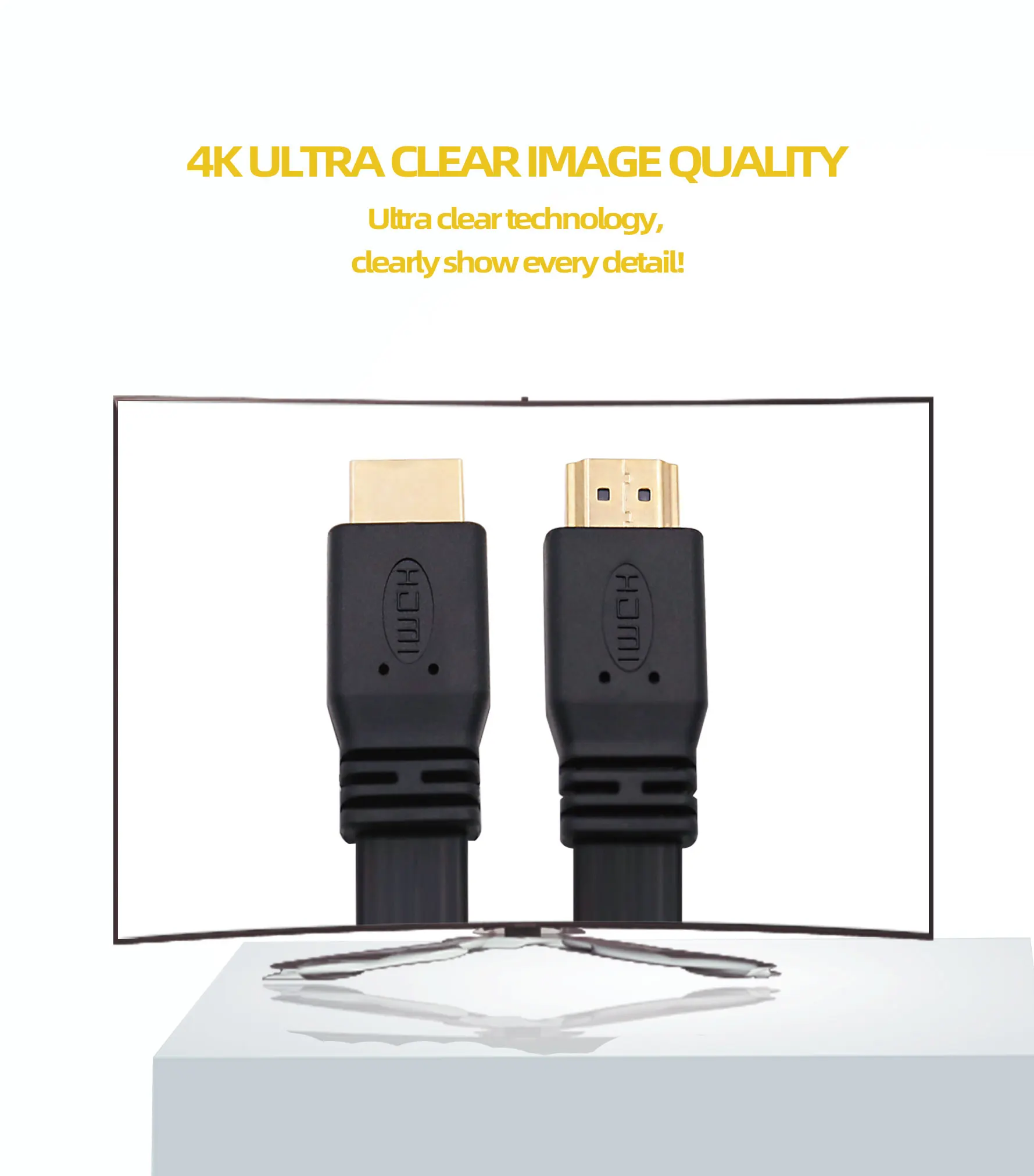 TV/Compute/Led/Projector Application HDMI 1m waterproof high speed Cable for hdmi cable - ANKUX.COM