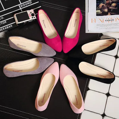 Single shoe flat heel casual women's shoes pointed shallow mouth work shoes, Customized color
Single shoe flat heel casual women's shoes pointed shallow mouth work shoes, Customized color