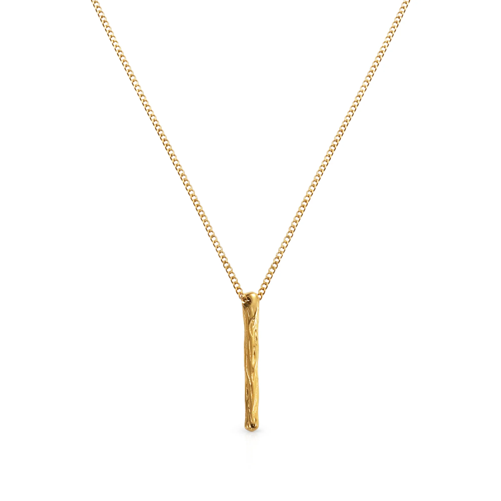 Chris April trendy design 316L stainless steel pvd gold plated minimalist long short branches pendant chain necklace
Chris April trendy design 316L stainless steel pvd gold plated minimalist long short branches pendant chain necklace