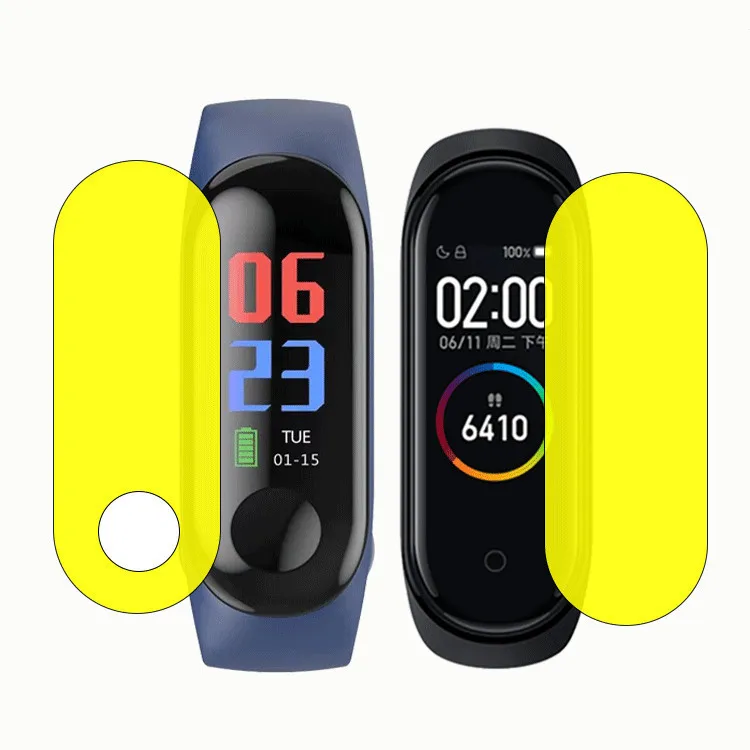 For Xiaomi Miband3 Mi band 4 5 Smart Watch Bracelet Smartband Anti-shock Anti-scratch TPU HD Clear Screen Protector Film Cover, Yellow,clear
For Xiaomi Miband3 Mi band 4 5 Smart Watch Bracelet Smartband Anti-shock Anti-scratch TPU HD Clear Screen Protector Film Cover, Yellow,clear