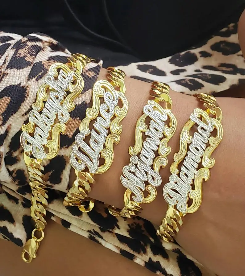 2021 Dropshipping Stainless Steel New Custom Name Acrylic Nameplate Bangle Bracelet for Women Gift
2021 Dropshipping Stainless Steel New Custom Name Acrylic Nameplate Bangle Bracelet for Women Gift