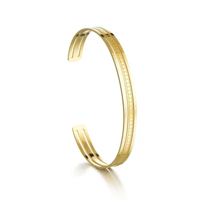 New Stainless Steel Bracelets Design 14K Gold Plated Hollow Chain Bangle Bracelets Jewelry
New Stainless Steel Bracelets Design 14K Gold Plated Hollow Chain Bangle Bracelets Jewelry