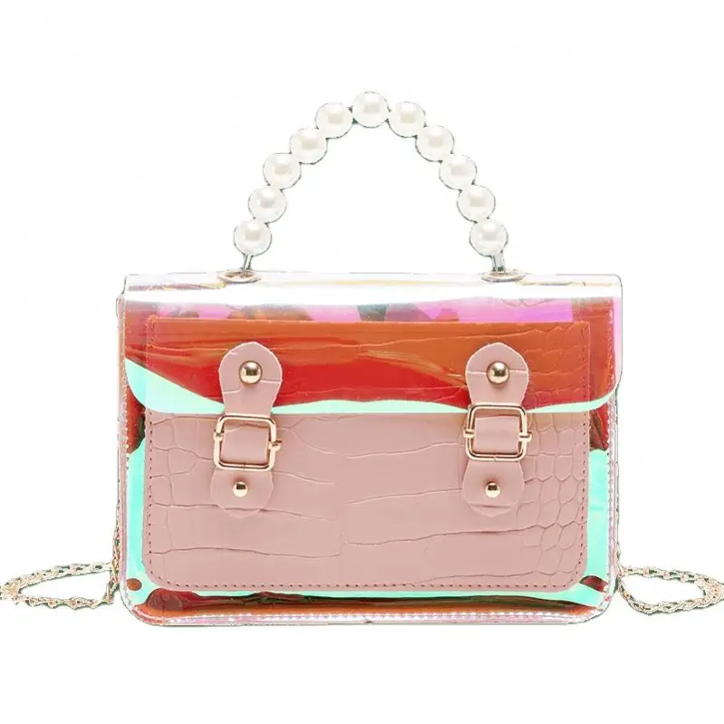 designer handbags Pearl crocodile pattern chain ladies bags pvc laser Mobile phone crossbody hand bags
designer handbags Pearl crocodile pattern chain ladies bags pvc laser Mobile phone crossbody hand bags
