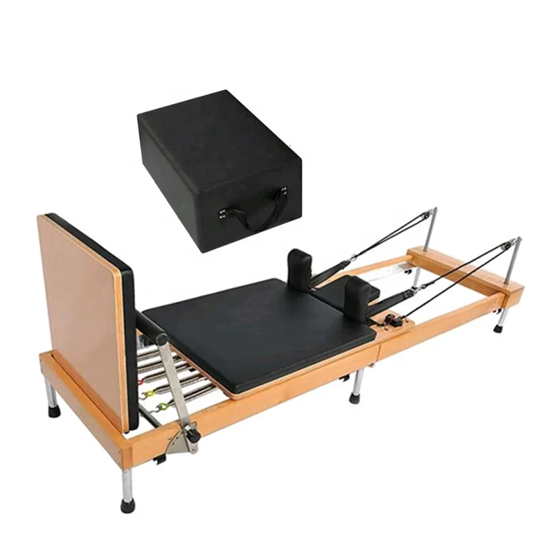 2020 Factory new foldable reformer wood pilates reformer equipment pilates, Wood color
2020 Factory new foldable reformer wood pilates reformer equipment pilates, Wood color