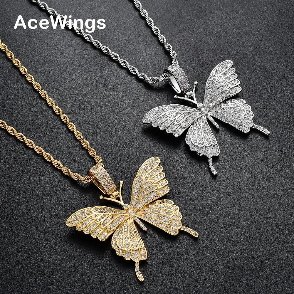 CN178 Small Size Cubic Zircon Butterfly Pendants Women Necklace Men's Hip Hop Necklace Party Jewelry Gift
CN178 Small Size Cubic Zircon Butterfly Pendants Women Necklace Men's Hip Hop Necklace Party Jewelry Gift