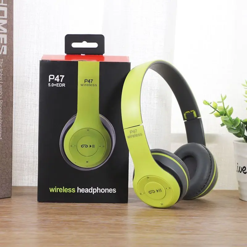 Custom Logo Earphone Noise Cancelling Wireless Headphones Headset P47 Wireless Headphones With Microphone, Black, white, blue, red, green
Custom Logo Earphone Noise Cancelling Wireless Headphones Headset P47 Wireless Headphones With Microphone, Black, white, blue, red, green
