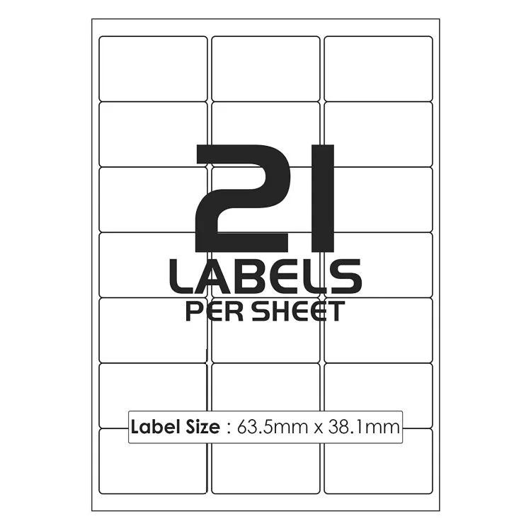 Office custom address box number barcode label laser printing matte sticker paper a4
Office custom address box number barcode label laser printing matte sticker paper a4