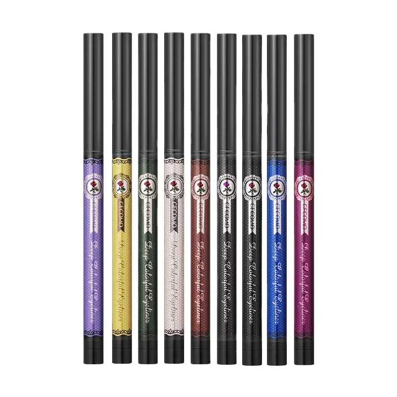 The color eyeliner pencil is very thin and waterproof. It does not stain the white and brown beginner eyeliner., As shown
The color eyeliner pencil is very thin and waterproof. It does not stain the white and brown beginner eyeliner., As shown
