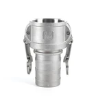 Type C 304 stainless steel pipe camlock quick coupling fitting