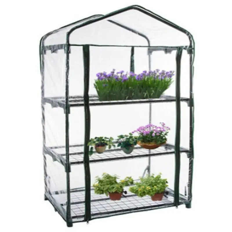 Free Shipping Ready in Stock Mini Greenhouse 3 Tier Outdoor Growhouse PVC Cover Plastic Garden Household Plant Flowers, Transparent
Free Shipping Ready in Stock Mini Greenhouse 3 Tier Outdoor Growhouse PVC Cover Plastic Garden Household Plant Flowers, Transparent
