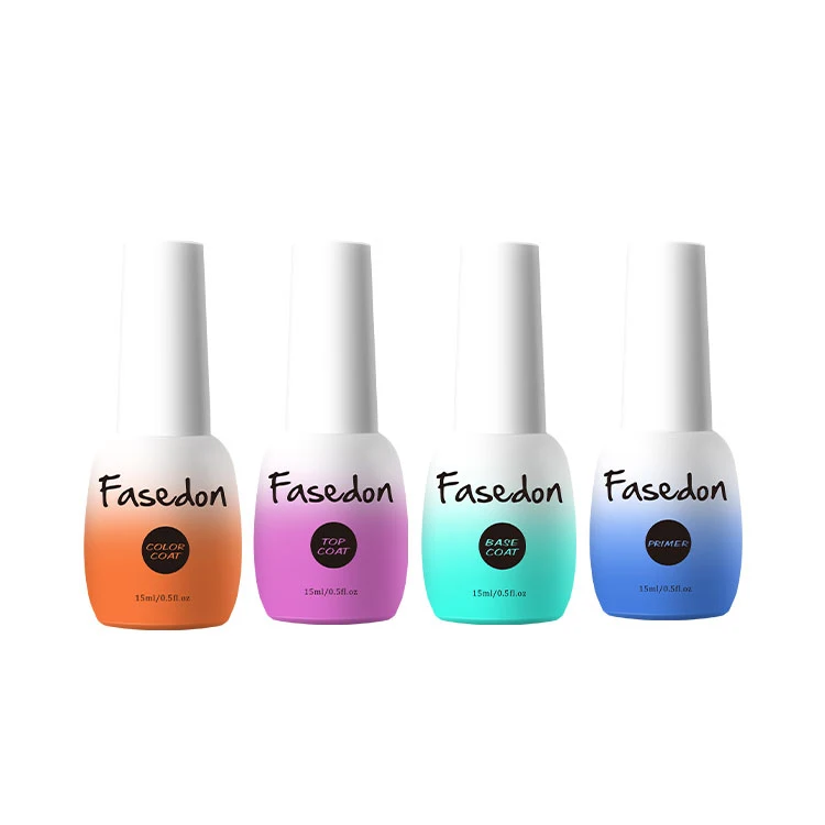 Fasedon nail gel products long lasting uv nail gel polish shiny diamond top coat base coat, Clear
Fasedon nail gel products long lasting uv nail gel polish shiny diamond top coat base coat, Clear