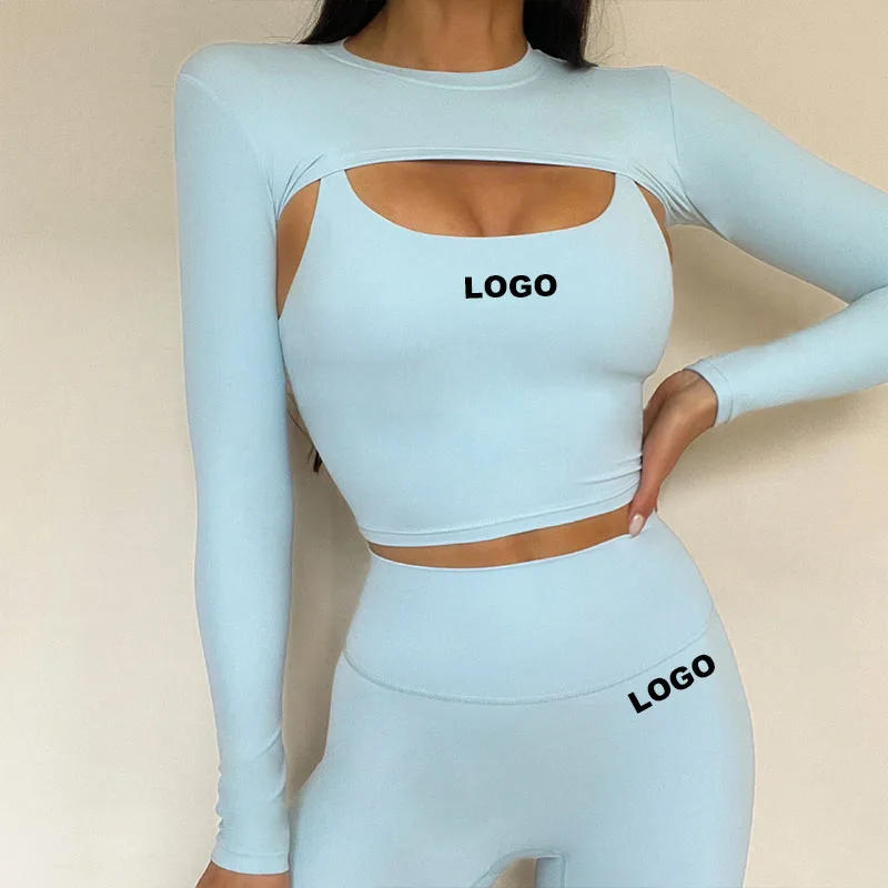 Quick Dry Running Gym Leggings Fitness Shorts Solid Athletic Custom Women Bra Long Sleeve Shirt 4 Pieces Yoga Sport Set
Quick Dry Running Gym Leggings Fitness Shorts Solid Athletic Custom Women Bra Long Sleeve Shirt 4 Pieces Yoga Sport Set
