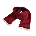 L671 2019 Fashion Lovely Kids Autumn Winter Spring Scarves Pompom Baby Muffler Knitting Neck Scarf