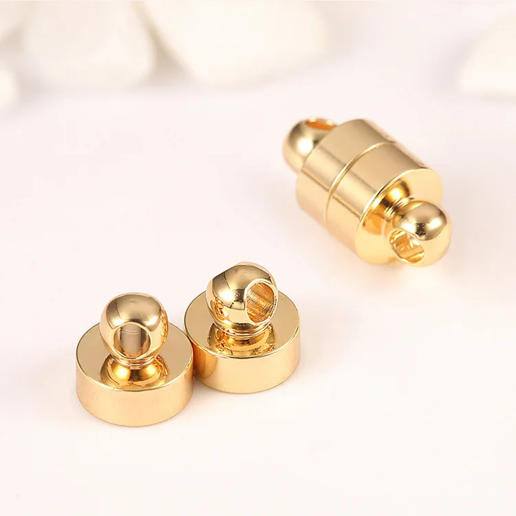 Jewelry Bracelet Accessories Magnet Clasp 14k Gold DIY Beaded Bracelet Supplies Magnetic Clasp
Jewelry Bracelet Accessories Magnet Clasp 14k Gold DIY Beaded Bracelet Supplies Magnetic Clasp