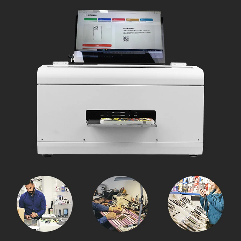 Factory Inkjet Printer Customize DIY Mobile Phone Back Case Film Mini UV Printer Machine
Factory Inkjet Printer Customize DIY Mobile Phone Back Case Film Mini UV Printer Machine
