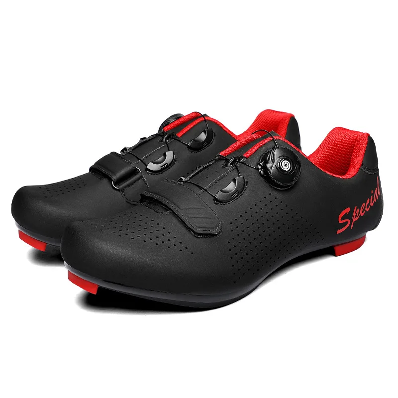 Anti-slip Rubber outsole No-lock all road flat MTB Road men cycling shoes fast rotating buckle bike shoes road cycling
Anti-slip Rubber outsole No-lock all road flat MTB Road men cycling shoes fast rotating buckle bike shoes road cycling