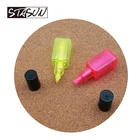 STASUN Novelty Shaped Colored Advertising Promotion Nail Polish Highlighter Pen Highlighters