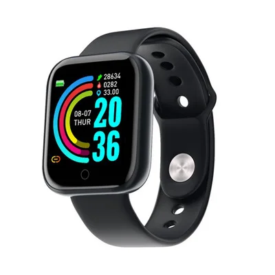 PONEES Smart Watch Y68 Smart Pulsera Inteligente Heart Rate Monitor Fitness Tracker D20 Smart Bracelet, Black/pink/silver white/silver black
PONEES Smart Watch Y68 Smart Pulsera Inteligente Heart Rate Monitor Fitness Tracker D20 Smart Bracelet, Black/pink/silver white/silver black