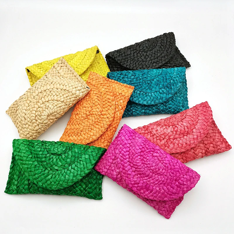 2021 Handmade Woven Women Purses and Handbags Summer Ladies Straw Clutch Beach Rattan Bags
2021 Handmade Woven Women Purses and Handbags Summer Ladies Straw Clutch Beach Rattan Bags