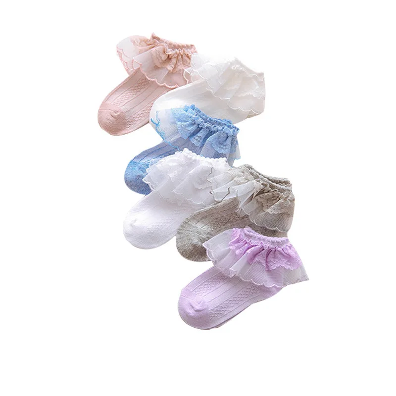 5 pairs Toddler Baby Girls Lace Ruffle Frilly Ankle Socks Princess Anti Slip Tutu Socks, Picture
5 pairs Toddler Baby Girls Lace Ruffle Frilly Ankle Socks Princess Anti Slip Tutu Socks, Picture