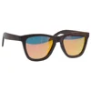 Custom Logo Sunglasses Good Quality Orange Lens Brown Wooden Sunglasses Frame From Manufacture