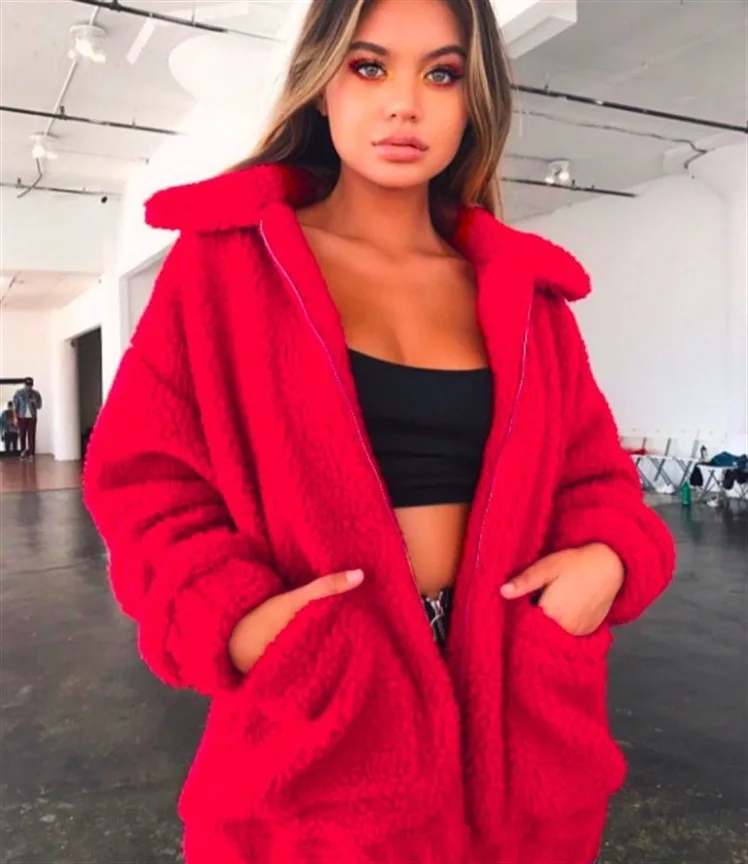 2020 Fashion Clothes Zipper Plush Comfort Plus Size Coat Jacket Women Winter Warm Coats
2020 Fashion Clothes Zipper Plush Comfort Plus Size Coat Jacket Women Winter Warm Coats