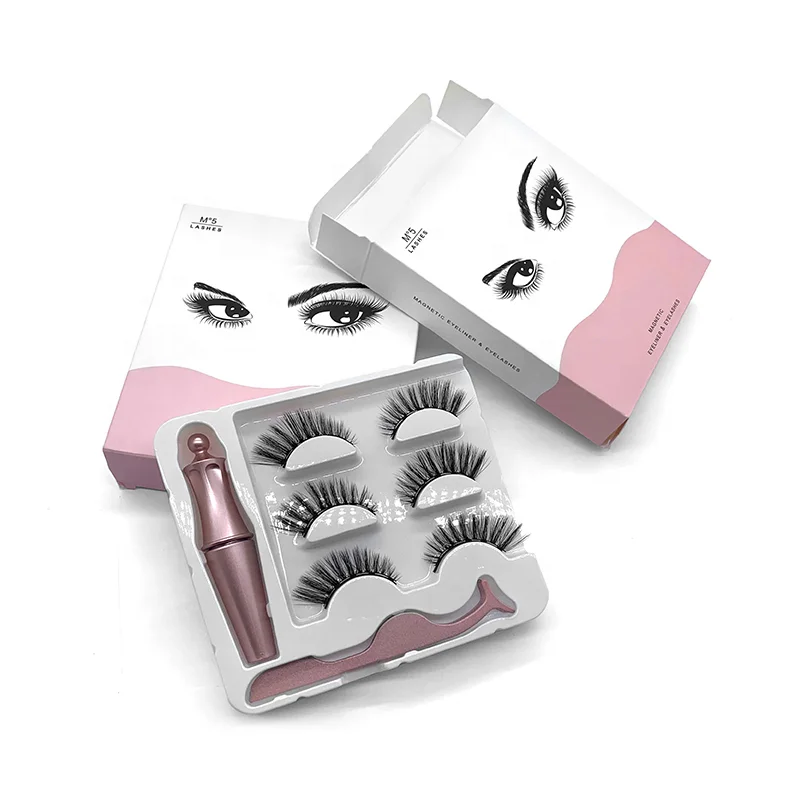 China high quality private label 6d strip magnetic eyelashes with Eyeliner Kit 3 Pairs Fluffy magnetic Eyelashes
China high quality private label 6d strip magnetic eyelashes with Eyeliner Kit 3 Pairs Fluffy magnetic Eyelashes