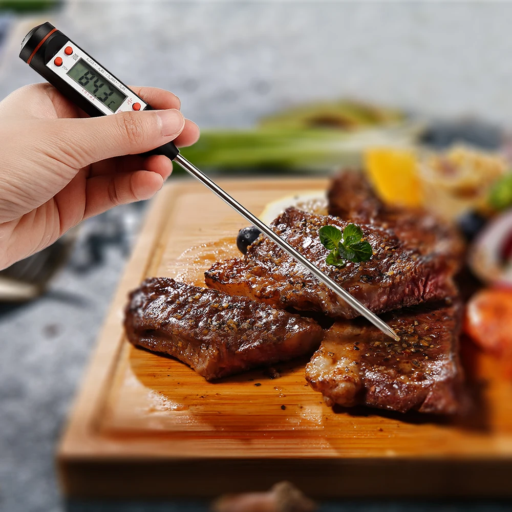 BBQ cooking Kitchen food thermometer digital food thermometer Electronic Food Thermometer
BBQ cooking Kitchen food thermometer digital food thermometer Electronic Food Thermometer