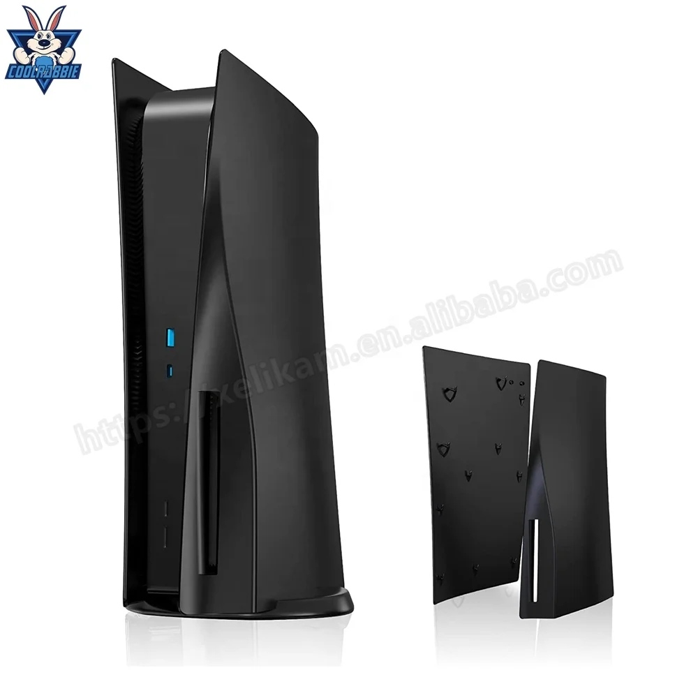 CoolRabbie Custom Plastic PS5 Faceplate Hard Shell Panel Red Blue Black Protective Case For Sony Playstation 5 PS5 Faceplate, Black/red/blue
CoolRabbie Custom Plastic PS5 Faceplate Hard Shell Panel Red Blue Black Protective Case For Sony Playstation 5 PS5 Faceplate, Black/red/blue