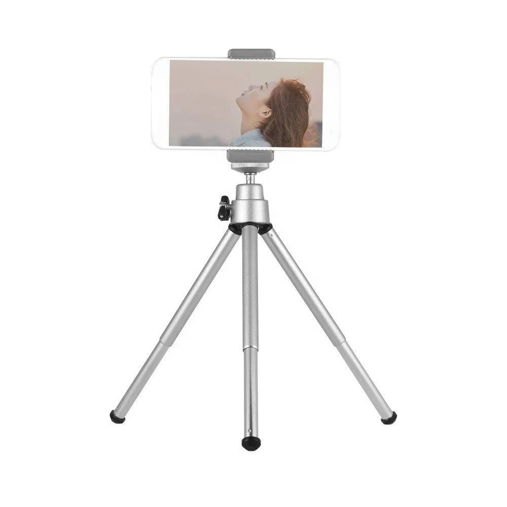 Free Shipping Aluminum Mini Tripod with Clip Metal Smartphone Lightweight Stand Mount for Mobile Phone Camera Stand Holder
Free Shipping Aluminum Mini Tripod with Clip Metal Smartphone Lightweight Stand Mount for Mobile Phone Camera Stand Holder