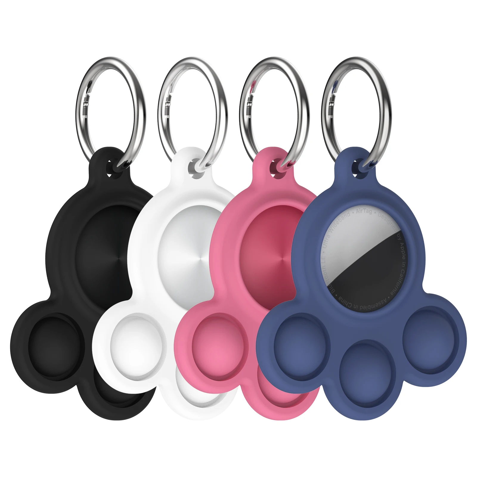 Airtag Holder Compatible for Apple Air Tag Case Silicone Pet Dog Cat Collar and Kids Pop Bubble Fidget Sensory Toys Anti-Sratch, Black,pink,white,blue
Airtag Holder Compatible for Apple Air Tag Case Silicone Pet Dog Cat Collar and Kids Pop Bubble Fidget Sensory Toys Anti-Sratch, Black,pink,white,blue