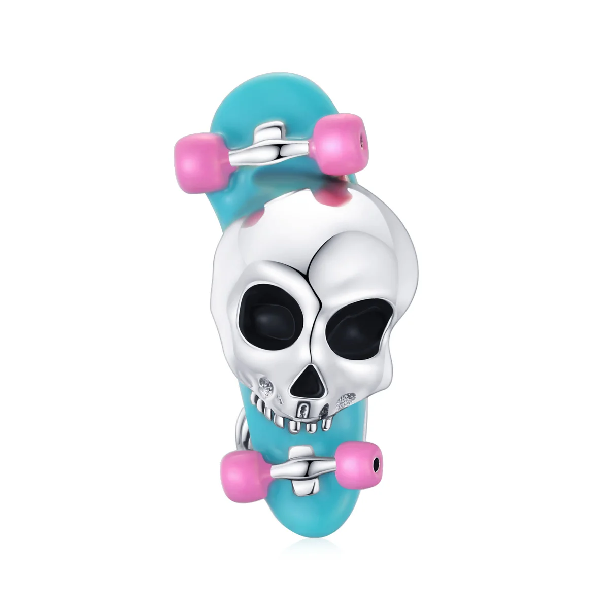 SCC1911 Cute skull jewelry 925 sterling silver skatboard skeleton charms for jewelry making diy
SCC1911 Cute skull jewelry 925 sterling silver skatboard skeleton charms for jewelry making diy