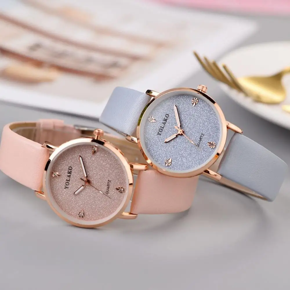 YOLAKO watches women wrist luxury quartz watch fashion trend water diamond Ying women's watch belt relojes para dama
YOLAKO watches women wrist luxury quartz watch fashion trend water diamond Ying women's watch belt relojes para dama