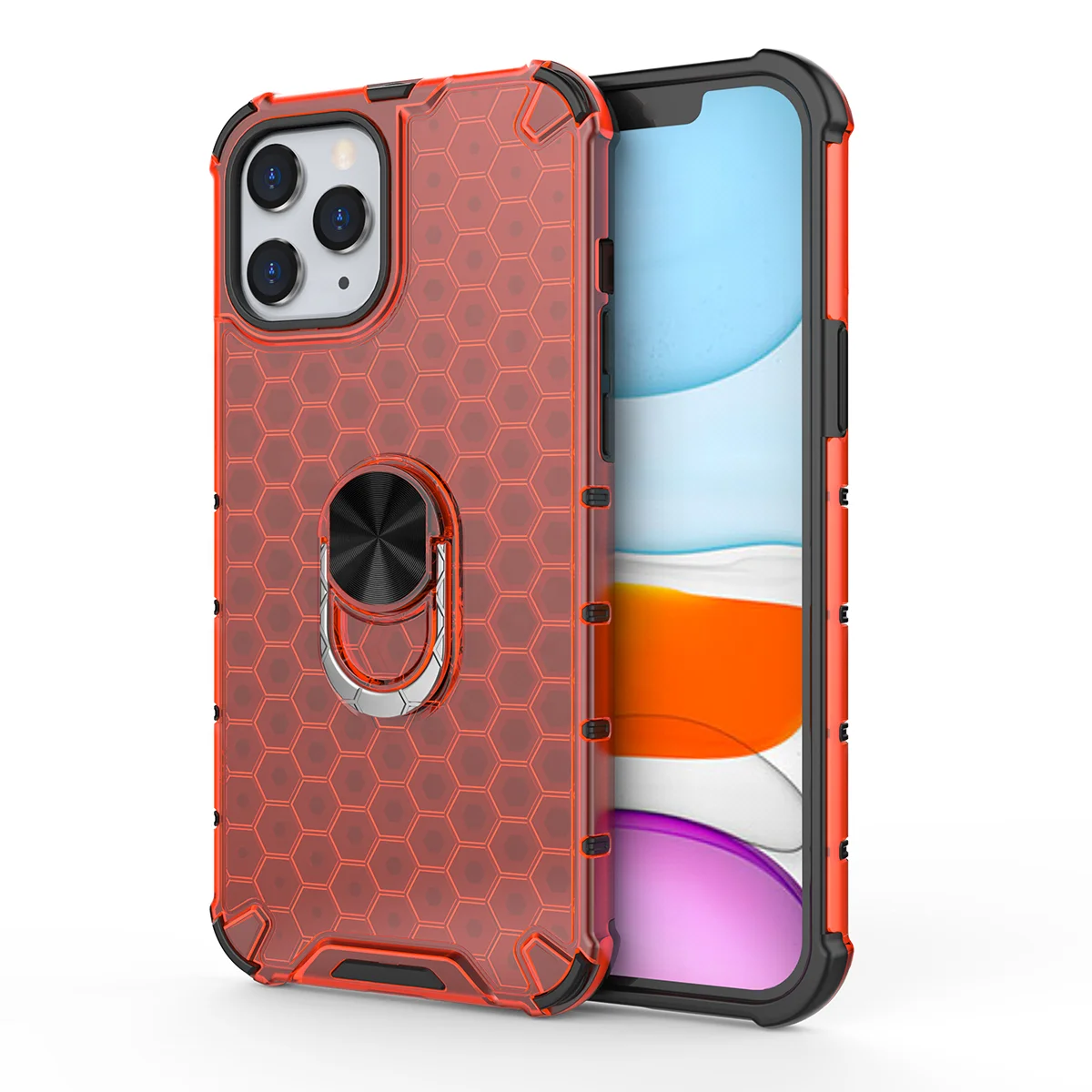 New Honeycomb Back Design Trendy Phone Case Smooth Anti-slip Ring Holder Shockproof Camouflage Cell Phone case, Black/blue/light pink
New Honeycomb Back Design Trendy Phone Case Smooth Anti-slip Ring Holder Shockproof Camouflage Cell Phone case, Black/blue/light pink