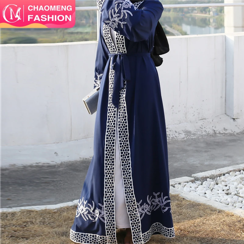 1810#New arrival embroidery handmade casual dubai cardigan Islamic clothing muslim women dresses abaya, Green/black/blue
1810#New arrival embroidery handmade casual dubai cardigan Islamic clothing muslim women dresses abaya, Green/black/blue